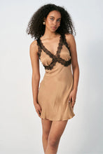 Load image into Gallery viewer, Gemini Mini Dress, Brushed Gold | Sovere