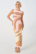 Load image into Gallery viewer, Molten Midi Dress Pink