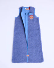 Load image into Gallery viewer, Blue Sprinkle Sherpa Sleep Bag 2.6 TOG  | Kip &amp; Co