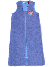 Load image into Gallery viewer, Blue Sprinkle Sherpa Sleep Bag 2.6 TOG  | Kip &amp; Co