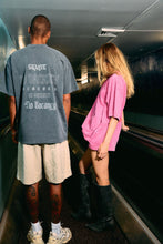Load image into Gallery viewer, No Vacancy Tee Charcoal Acid Wash  | SŚAINT