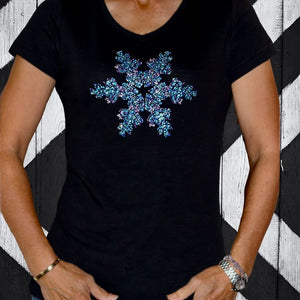 The Snow Star Tee Black / Snuxe