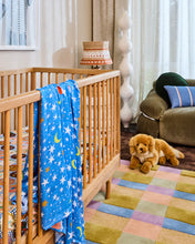 Load image into Gallery viewer, Stars and Moon Bamboo Swaddle | Kip &amp; Co
