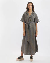 Load image into Gallery viewer, Set Sail Linen Stripe Dress / Amelius