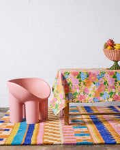 Load image into Gallery viewer, Follow The Sun Yellow Round Tablecloth | Kip &amp; Co