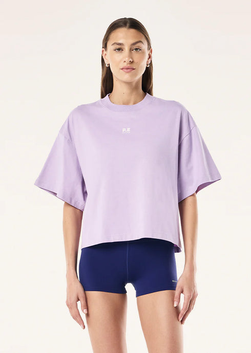 Superfine Tee, Violet Crush | P E Nation