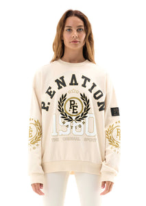 Baltoro Sweat Pearled Ivory / PE Nation