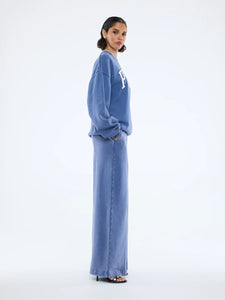 EP Varsity Sweatshirt Indigo Wash / Ena Pelly