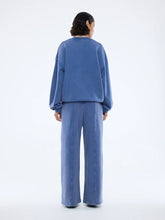 Load image into Gallery viewer, EP Varsity Sweatshirt Indigo Wash / Ena Pelly