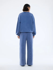 EP Varsity Sweatshirt Indigo Wash / Ena Pelly