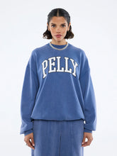 Load image into Gallery viewer, EP Varsity Sweatshirt Indigo Wash / Ena Pelly