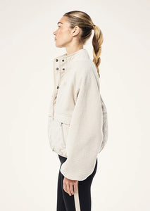 Technique Quilt Jacket in Cloud | P E Nation