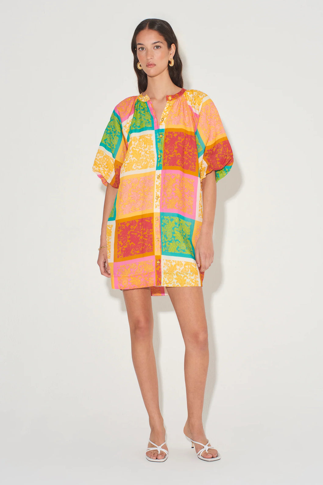 Templeton Mini Dress Paisley | Hansen and Gretel