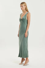 Load image into Gallery viewer, Magnetic Camisole Bias Slip Dress, Teal | Third Form