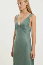Load image into Gallery viewer, Magnetic Camisole Bias Slip Dress, Teal | Third Form