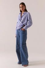 Load image into Gallery viewer, Taven Shirt, Cornflower Stripe | Sovere Studio