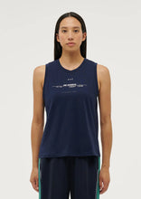 Load image into Gallery viewer, West Fourth Tank Dark Navy / PE Nation