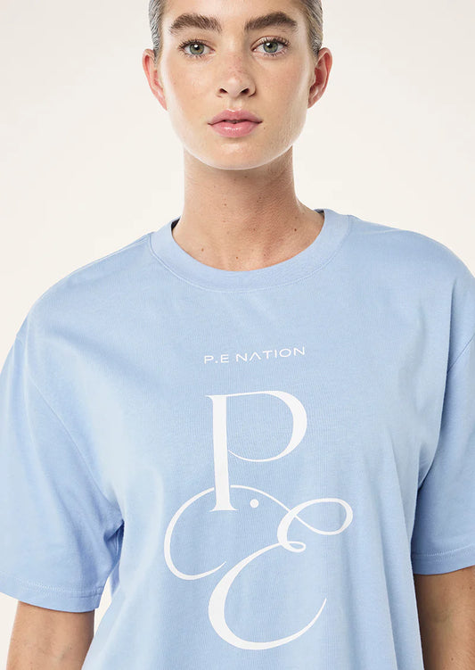 South Bank 2 Tee Dusty Blue / PE Nation