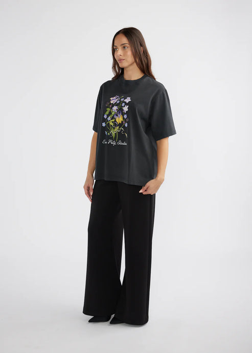 Botanic Tee Vintage Black / Ena Pelly