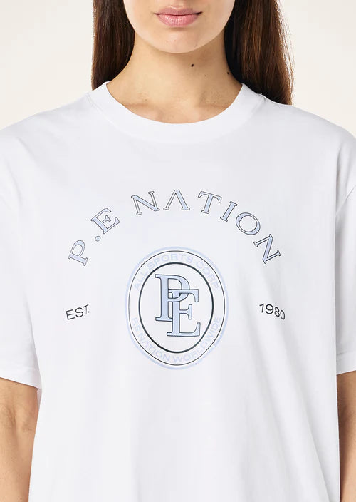 Voyage Tee, Optic White | P E Nation