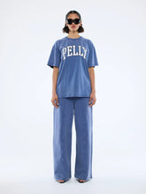 Load image into Gallery viewer, Jessie Oversized Tee Varsity Indigo Wash / Ena Pelly