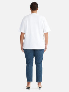 Lexi Monogram Tee - White / Ena Pelly