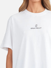 Load image into Gallery viewer, Lexi Monogram Tee - White / Ena Pelly