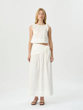Load image into Gallery viewer, Dixie Tie Top White | Roame