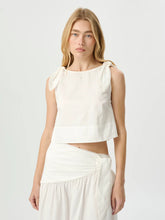 Load image into Gallery viewer, Dixie Tie Top White | Roame