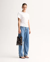 Load image into Gallery viewer, Roxie Top White / Mossman