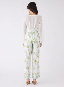 Tranquility Pant, Olive Floral | Esmaee