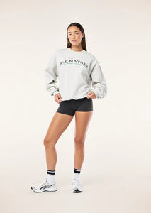Volume Sweat in Grey Marble  | P E Nation