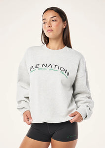 Volume Sweat in Grey Marble  | P E Nation
