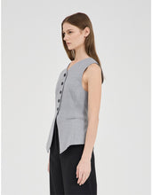 Load image into Gallery viewer, Gia Grey Marle Vest | Friend of Audrey