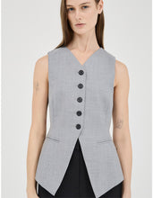 Load image into Gallery viewer, Gia Grey Marle Vest | Friend of Audrey