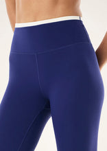 Load image into Gallery viewer, Vita Full Length Legging, Bright Navy &amp; Whisper White | P E Nation