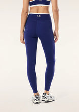 Load image into Gallery viewer, Vita Full Length Legging, Bright Navy &amp; Whisper White | P E Nation