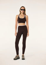 Load image into Gallery viewer, Vita Full Length Legging, Espresso/Chalk Pink | P E Nation