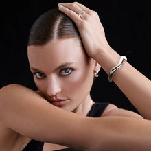 Load image into Gallery viewer, Wabi Sabi Mini Hoops - Silver | Saint Valentine