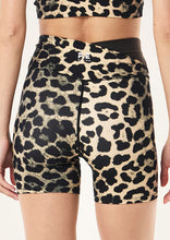 Load image into Gallery viewer, Wander 5&quot; Bike Short Leopard Print &amp; Smokestone | P.E Nation