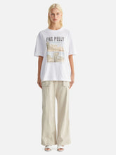 Load image into Gallery viewer, Luna Oversized Tee Nevada white / Ena Pelly