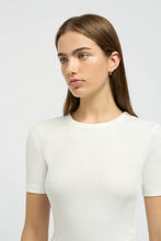 Load image into Gallery viewer, Core Short Sleeve Top White / Friend of Audrey