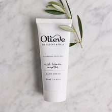 Load image into Gallery viewer, Hand Cream Tube 80ml - Wild Lemon Myrtle | Olieve &amp; Olie