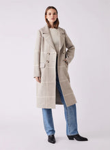 Load image into Gallery viewer, Blanca Coat Beige Check