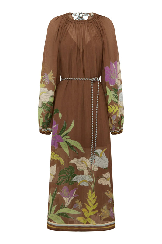 Alfie Ruched Midi Dress | Alemais