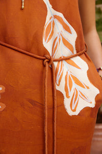 Soleil D'Amour Silk Midi Dress | Alemais