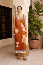 Load image into Gallery viewer, Soleil D&#39;Amour Silk Midi Dress | Alemais