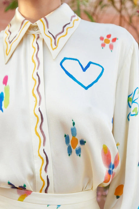 Sidi Silk Shirt | Alemais