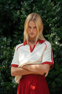 Rhodes Terry Shirt Coconut | Araminta James