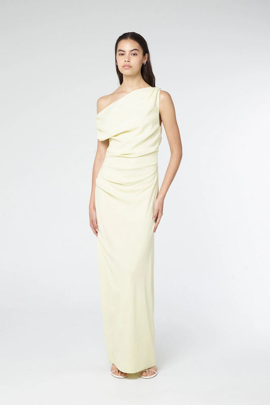 ATHENA OFF SHOULDER MAXI DRESS | SORBET | Third Form